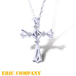 十字架 造型 鋼墜 （水晶）項鍊 現貨 歷史價格詳細信息