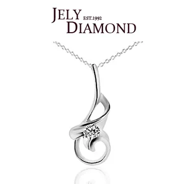 【JELY】愛戀天使3分天然鑽石項鍊 歷史價格詳細信息