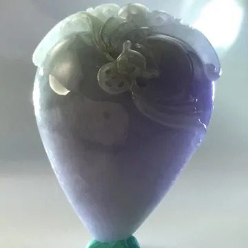 天然翡翠春帶彩壽星公手玩件把件a貨帶證老坑種水潤精雕清倉058 歷史價格詳細信息