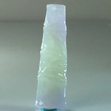 天然緬甸翡翠A貨 冰種帶底色貔貅如意（008970） 歷史價格詳細信息