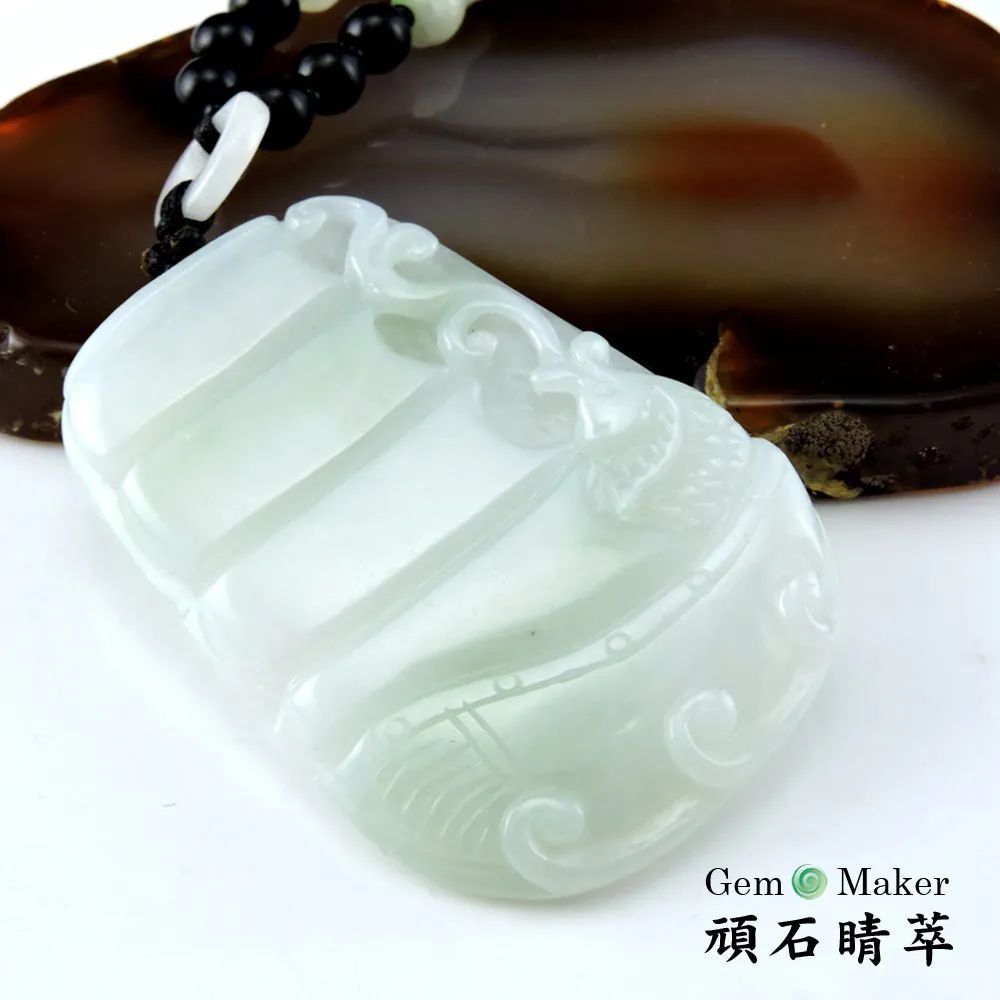 【GemMaker頑石睛萃】關公冰糯種A貨翡翠 歷史價格詳細信息
