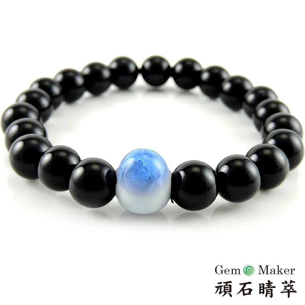 【GemMaker頑石睛萃】黑瑪瑙琉璃手珠 歷史價格詳細信息