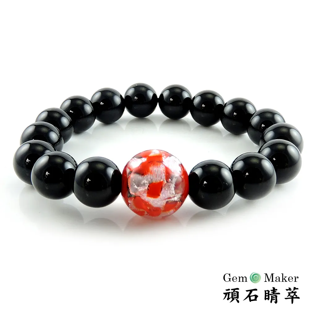 【GemMaker頑石睛萃】黑瑪瑙琉璃手珠 歷史價格詳細信息