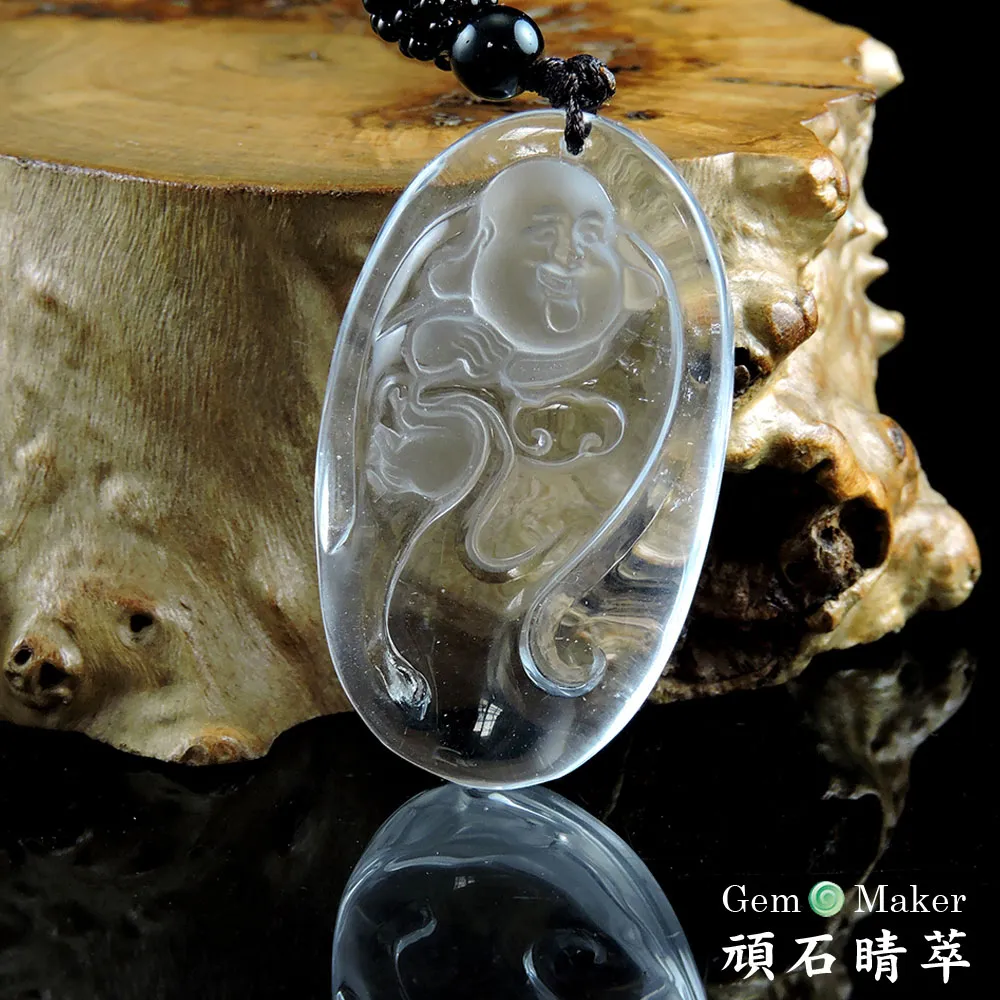 【GemMaker頑石睛萃】招財平安如魚得水A貨翡翠項鍊 歷史價格詳細信息