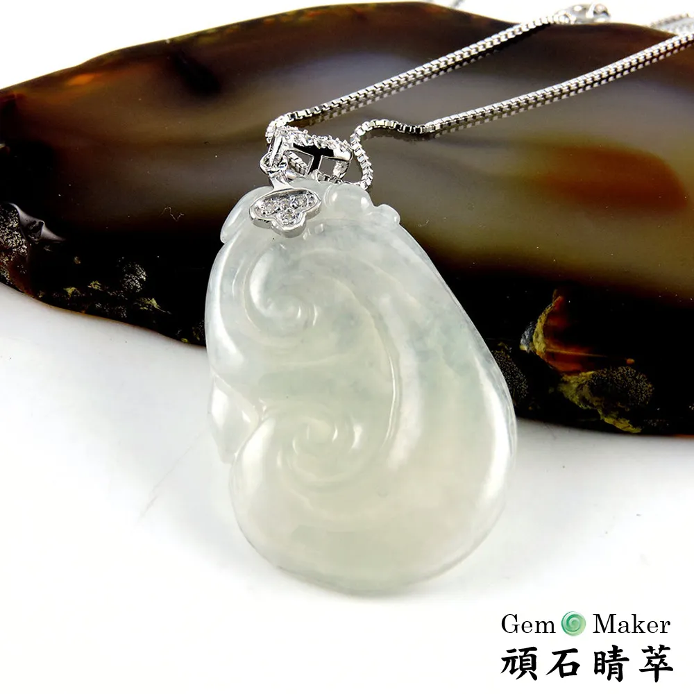 【GemMaker頑石睛萃】冰糯種吉祥蛋面翡翠戒指 歷史價格詳細信息