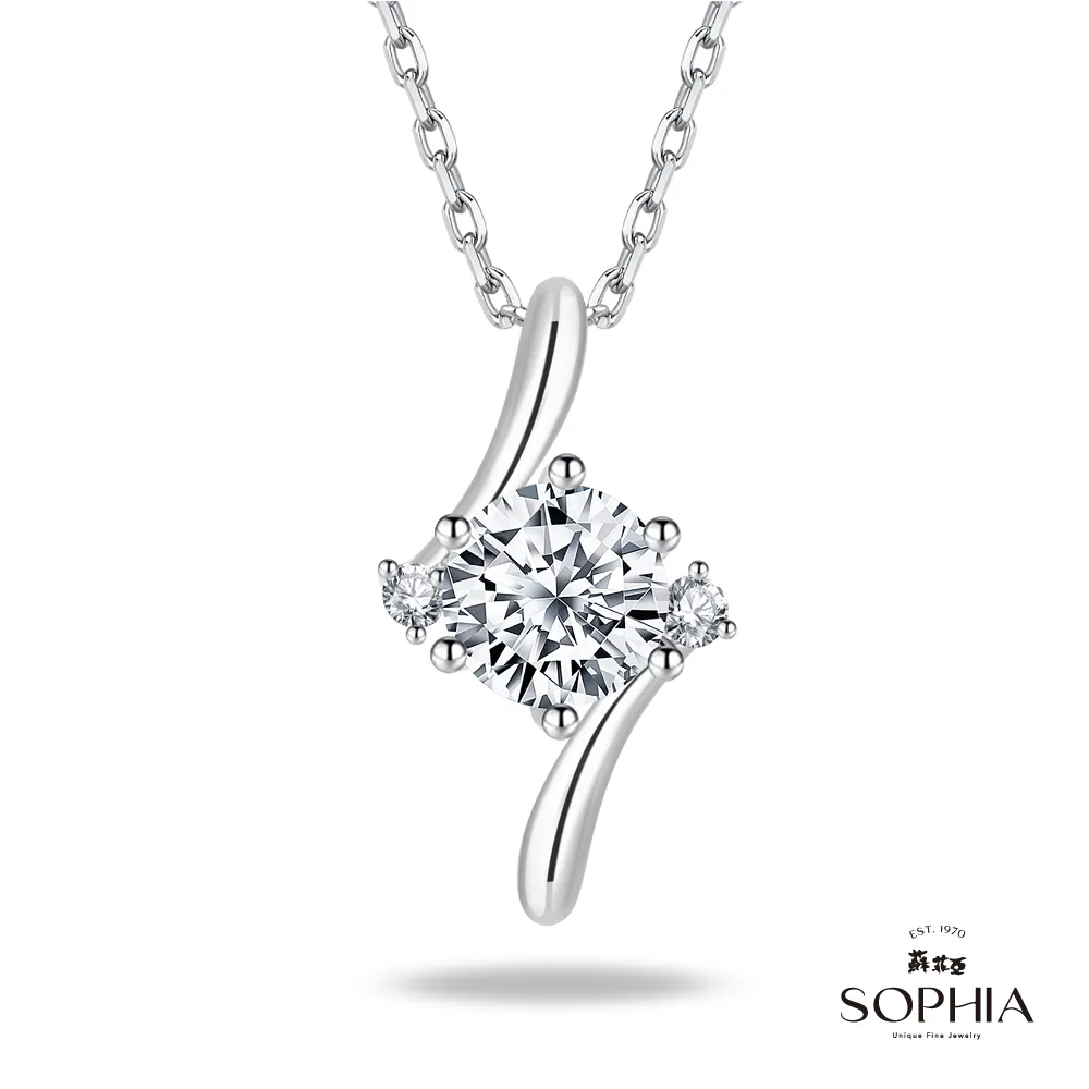 SOPHIA 蘇菲亞珠寶 - 相伴 1.00克拉FVVS1 鑽石項鍊 價格比較,價格查詢,歷史價格詳細信息