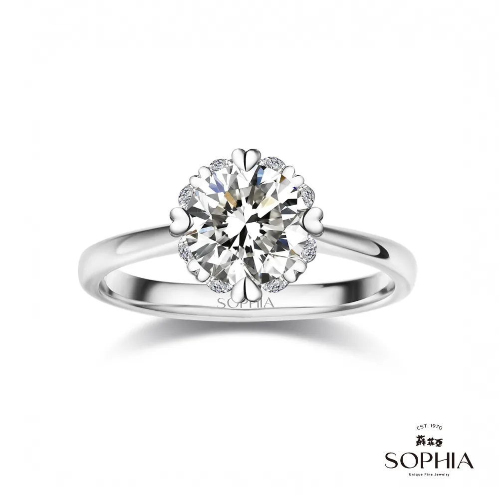 SOPHIA 蘇菲亞珠寶 - 費洛拉S 0.30克拉 18K白金 鑽石項鍊 歷史價格詳細信息
