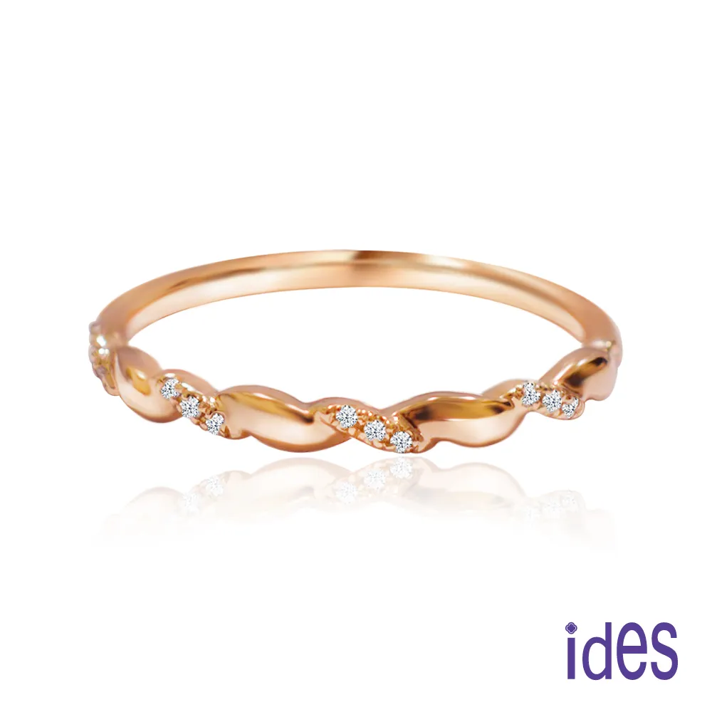 ides愛蒂思鑽石 浪漫蝴蝶結設計款鑽石戒指/線戒 歷史價格詳細信息