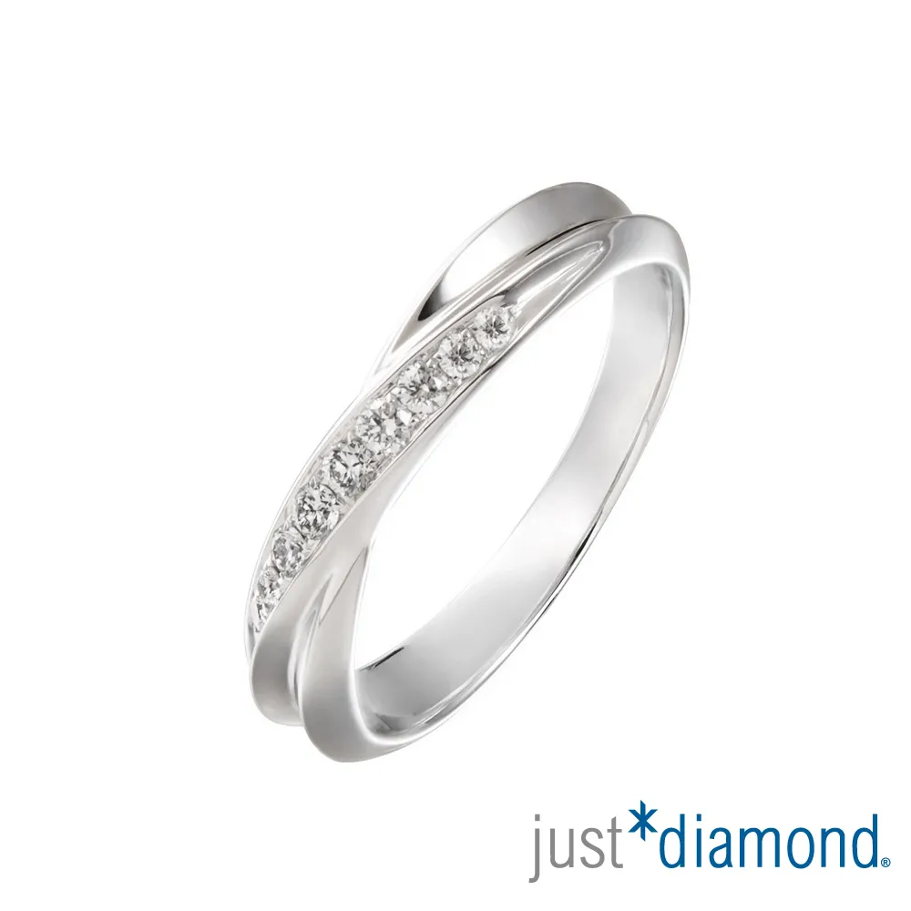【Just Diamond】18K金鑽石戒指 摯情閃耀 對戒(女戒) 歷史價格詳細信息