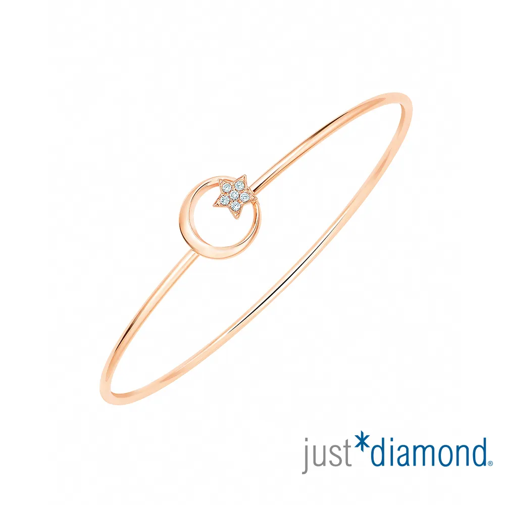 【Just Diamond】18K玫瑰金鑽石手鍊-Rosa 歷史價格詳細信息