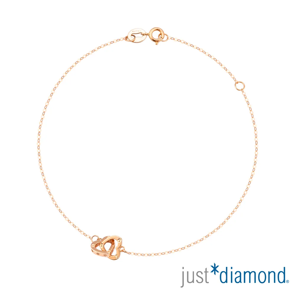 【Just Diamond】18K玫瑰金 心心象印 鑽石項鍊 歷史價格詳細信息