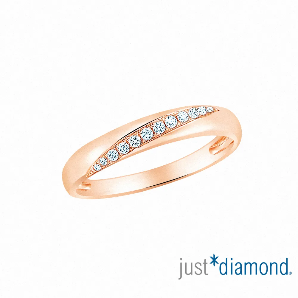 【Just Diamond】18K金鑽石戒指 戀人私語 對戒(女戒) 歷史價格詳細信息