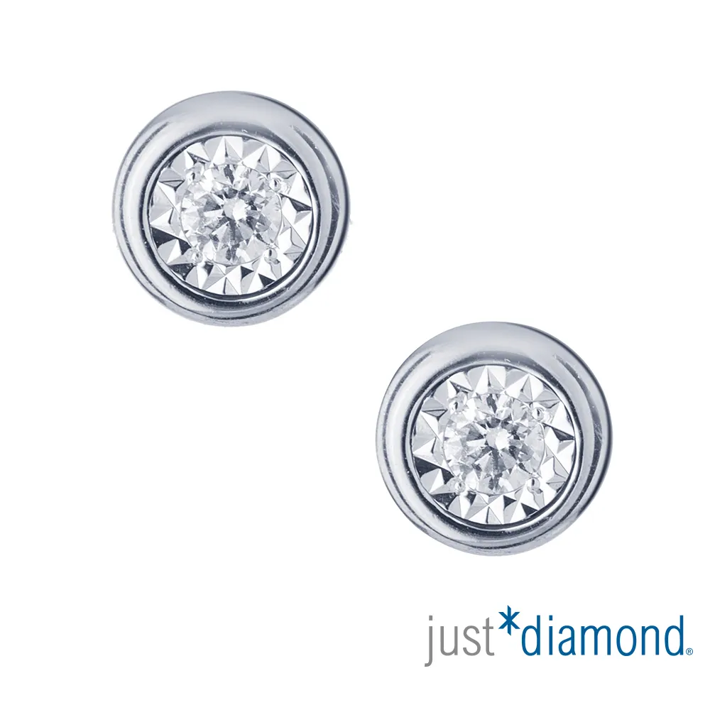 【Just Diamond】Dreamy 18K金鑽石耳環-心型 歷史價格詳細信息