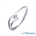 【Just Diamond】18K金鑽石戒指-翩舞(尾戒) 歷史價格詳細信息