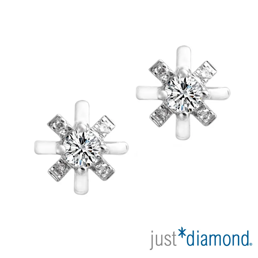 【Just Diamond】雙星共舞 18K玫瑰金耳環(網路限定) 歷史價格詳細信息