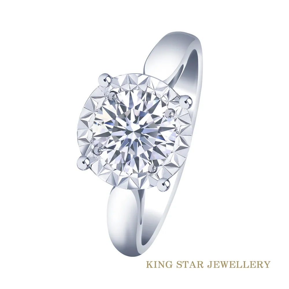 King Star 穩鑽豹18K金戒指(搭配沙弗萊石) 歷史價格詳細信息