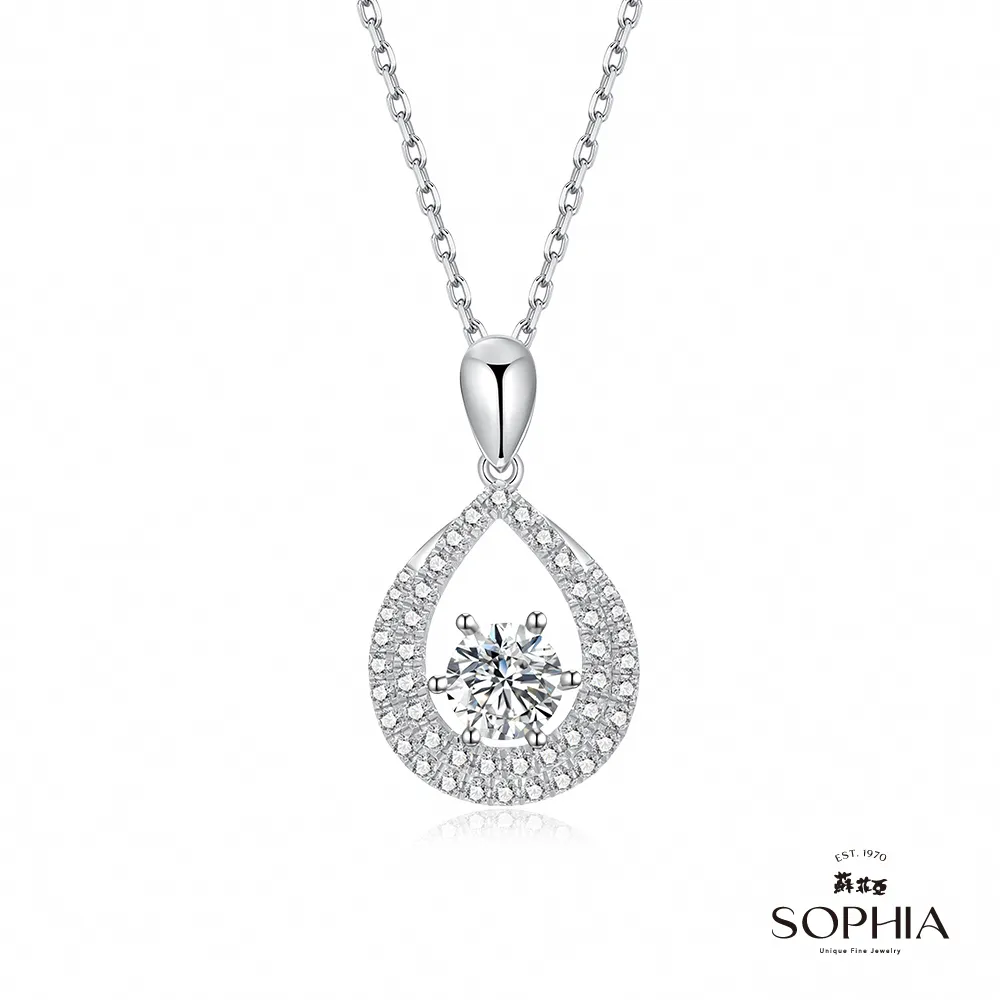 SOPHIA 蘇菲亞珠寶 - 貝蒂 14K金 鑽石項墜 歷史價格詳細信息