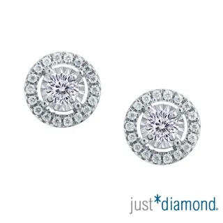 【Just Diamond】Dreamy 18K金鑽石耳環-心型 歷史價格詳細信息