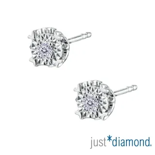 【Just Diamond】Dreamy 18K金鑽石耳環-心型 歷史價格詳細信息