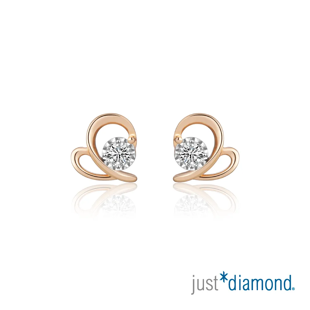 【Just Diamond】18K玫瑰金鑽石耳環-Hello Kitty 愛戀貓語 歷史價格詳細信息