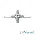 【Just Diamond】18K金 0.23克拉鑽石戒指-珍愛環抱 歷史價格詳細信息