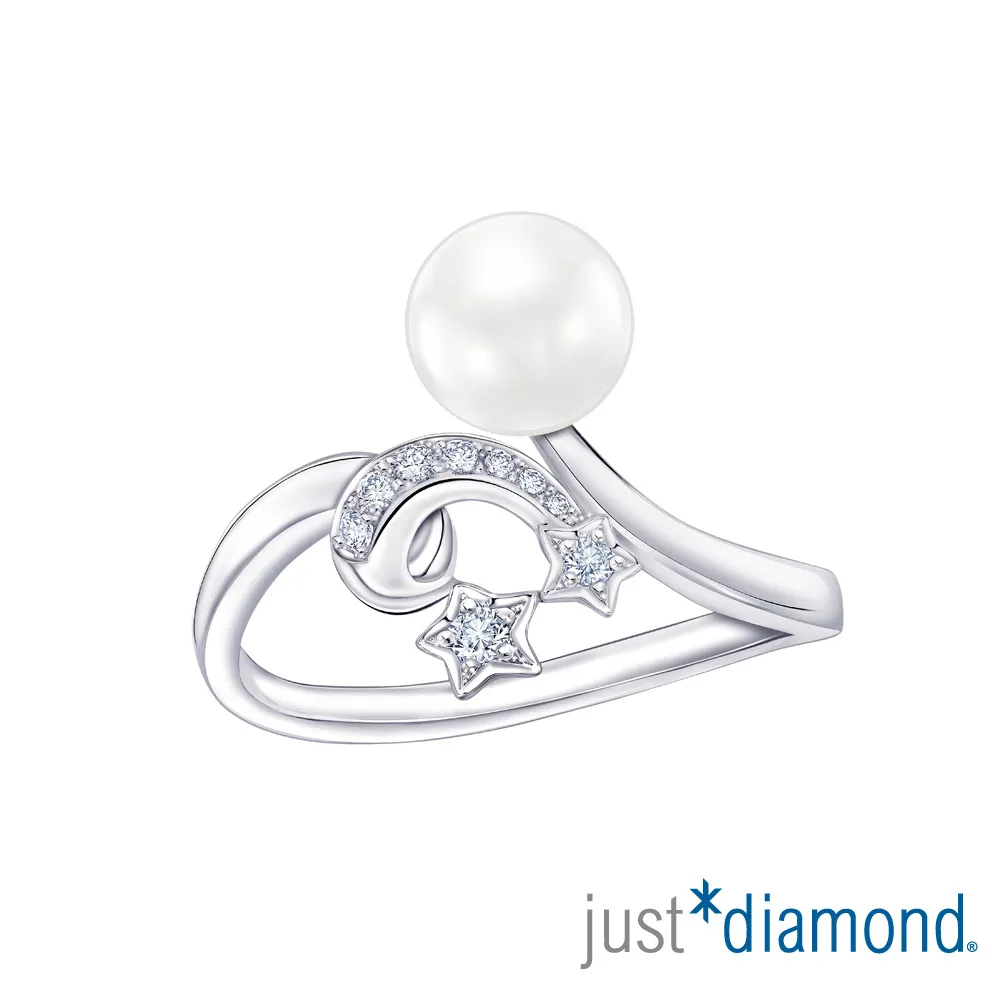 【Just Diamond】閃閃星辰系列 18K金 珍珠鑽石手環 歷史價格詳細信息