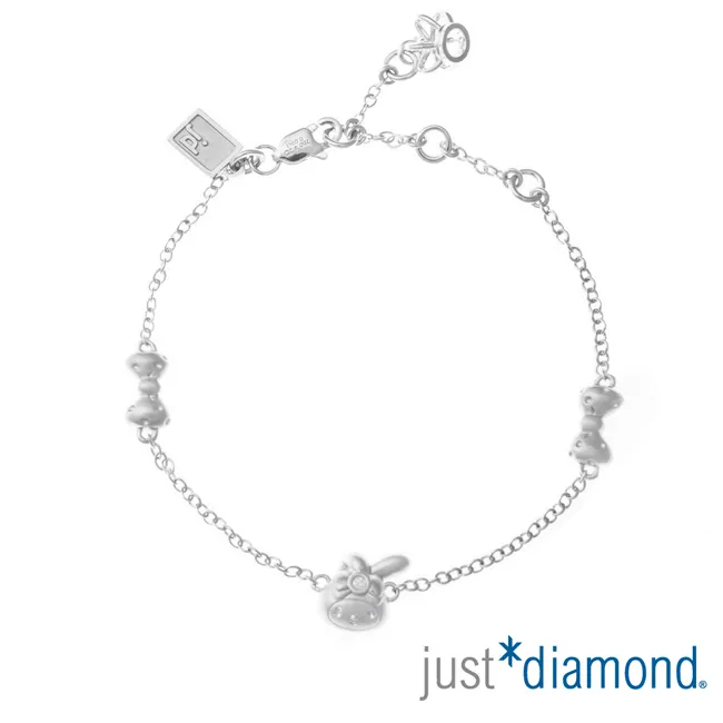 【Just Diamond】18K金鑽石手鍊-Miracle 歷史價格詳細信息