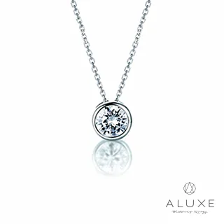 A-LUXE 亞立詩 Flora系列 18K金 0.30克拉FVS2鑽石項鍊 歷史價格詳細信息