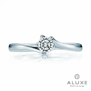 ALUXE 亞立詩 18K 0.20克拉 優雅鑽石戒指(任選) 歷史價格詳細信息