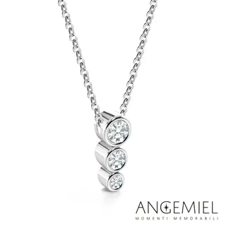 Angemiel 安婕米 Fortuna 鑽石項鍊 璀璨 7分 金色 歷史價格詳細信息