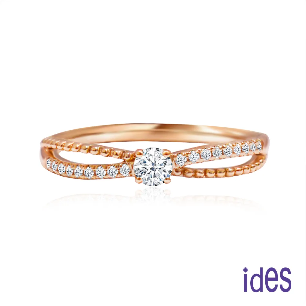 ides愛蒂思 日系輕珠寶E/VS1八心八箭0.09克拉14K金系列鑽石項鍊鎖骨鍊/永恆愛戀 歷史價格詳細信息