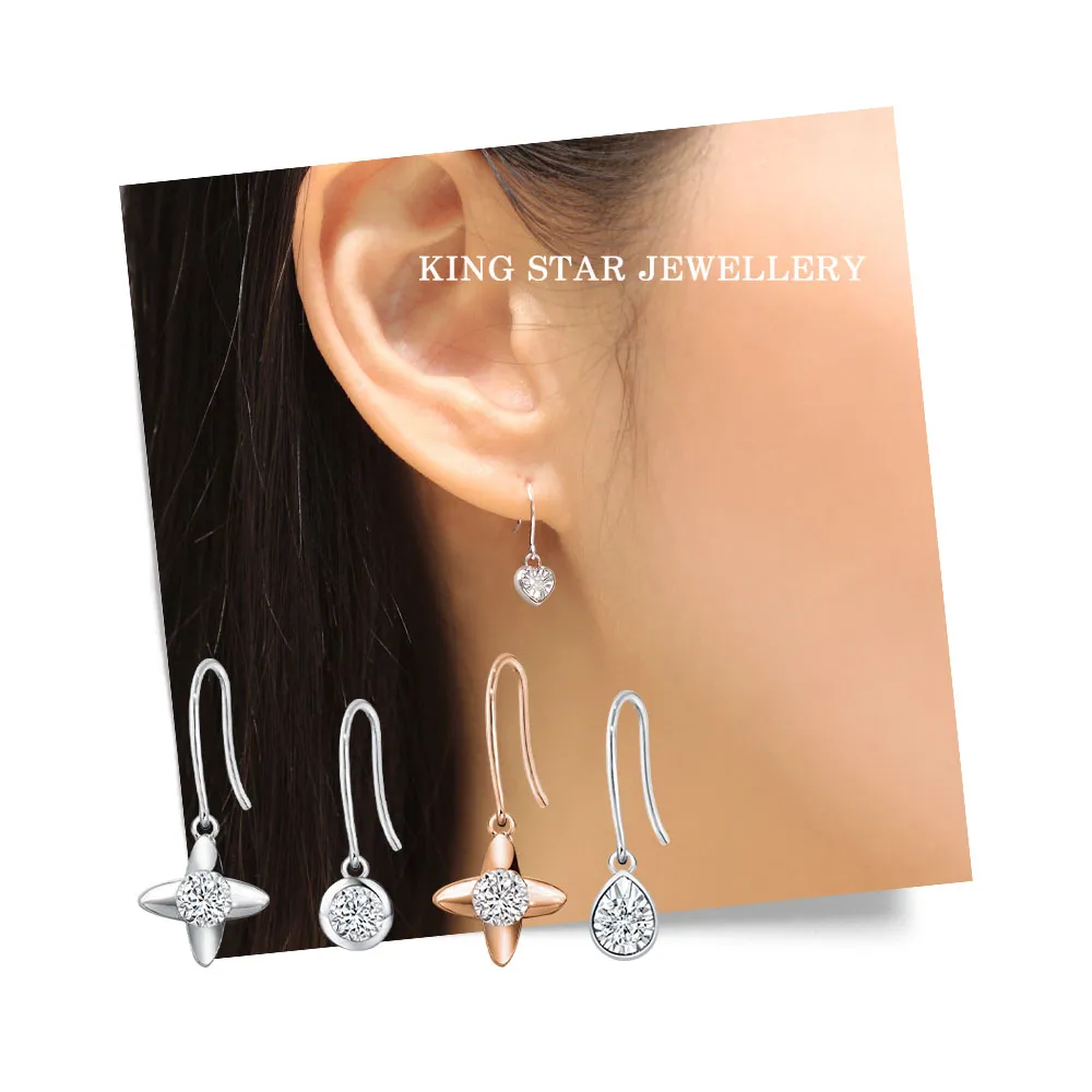 King Star 18K金 天然鑽石 竹節尾戒(嚴選無色等級美鑽) 歷史價格詳細信息