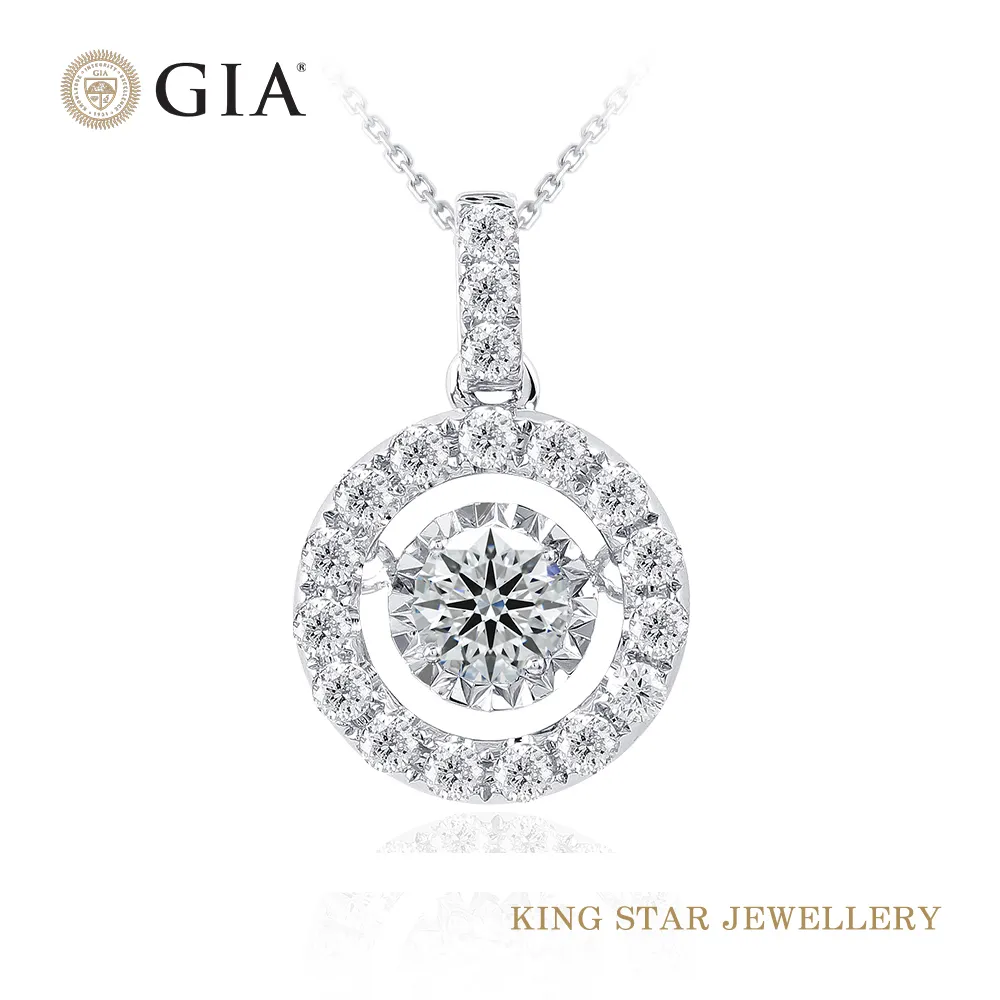 King Star GIA無螢光 30分 Dcolor 18K玫瑰金 天然鑽石 水滴套鍊(水滴型花式車工) 歷史價格詳細信息