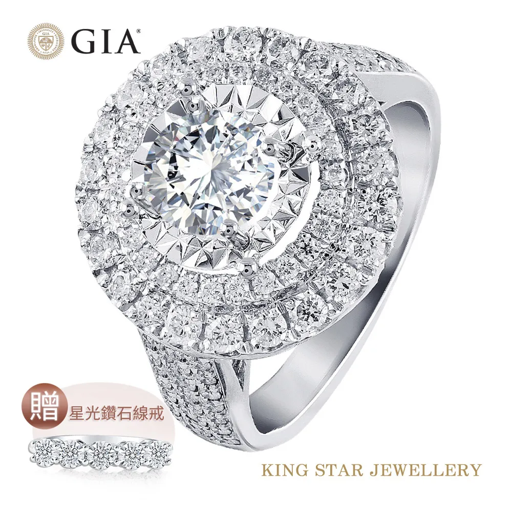 GIA一克拉名品三色18K金鑽戒(最白D color /3 克拉視覺效果) 歷史價格詳細信息