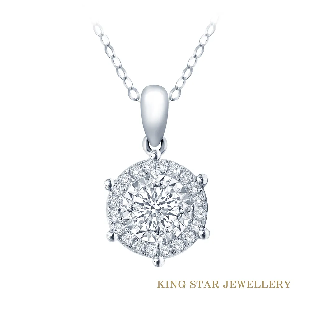 King Star 30分 鑽石鑽墜-4款任選(F color無色等級/ 3Excellent極優 八心八箭) 歷史價格詳細信息