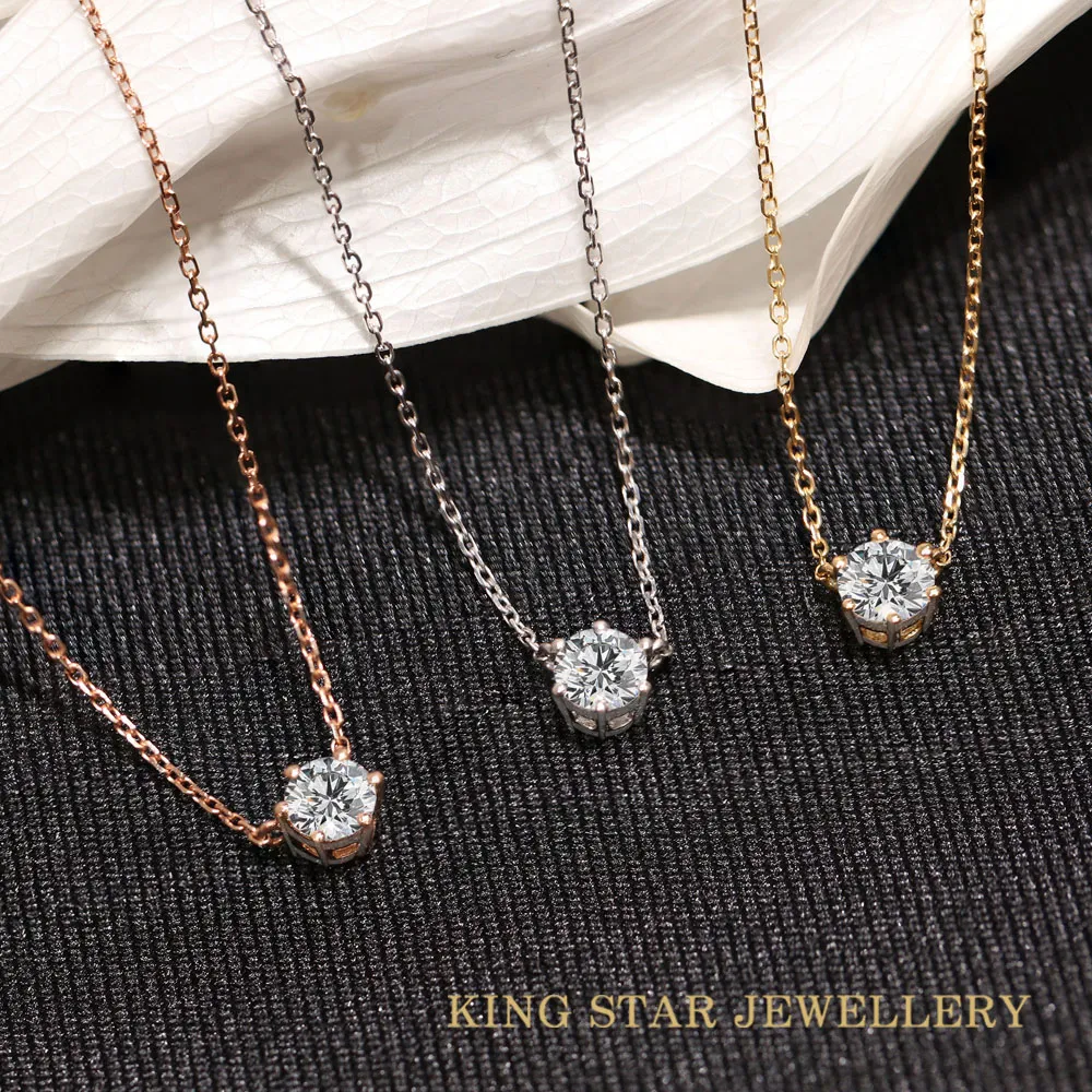 King Star 30分 最白D color 18K金 天然鑽石 海洋風靈動鑽墜(3 Excellent極優 八心八箭) 歷史價格詳細信息