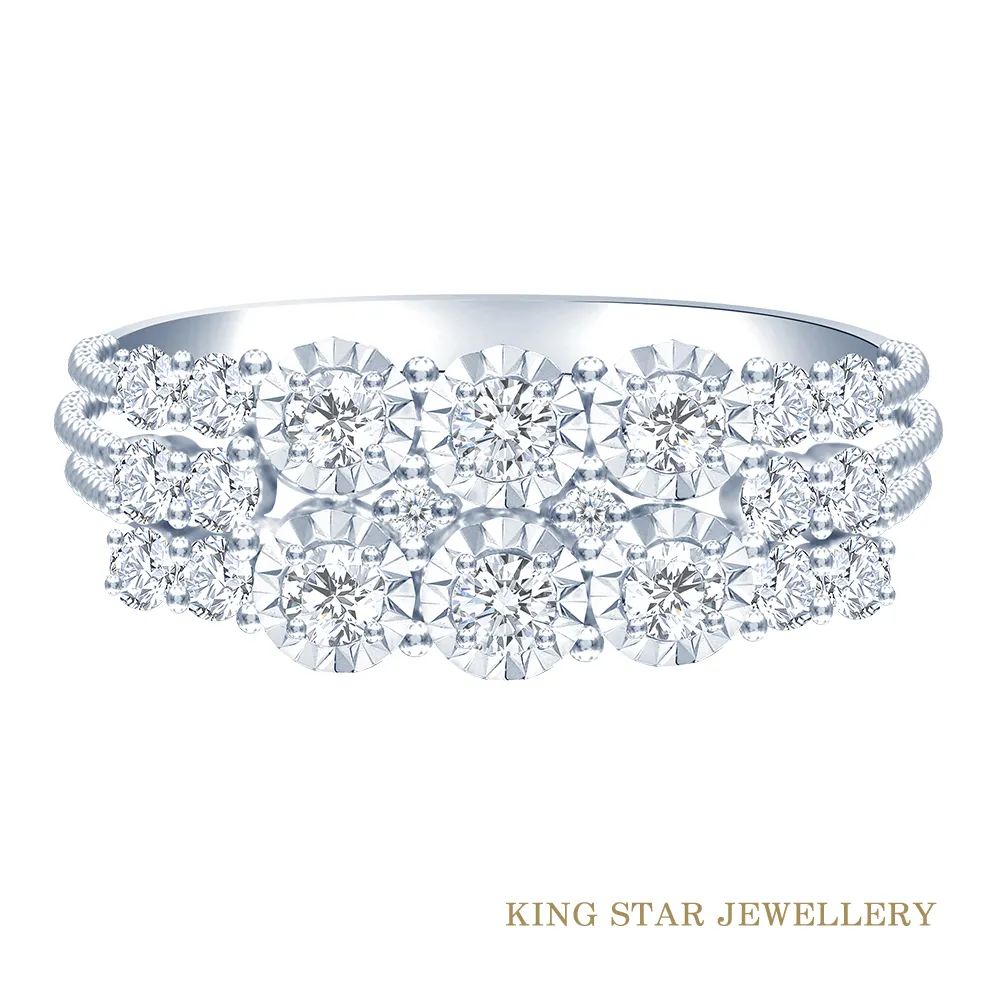 King Star 璀璨30分鑽石14K金項墜(獨家車花放大款) 歷史價格詳細信息