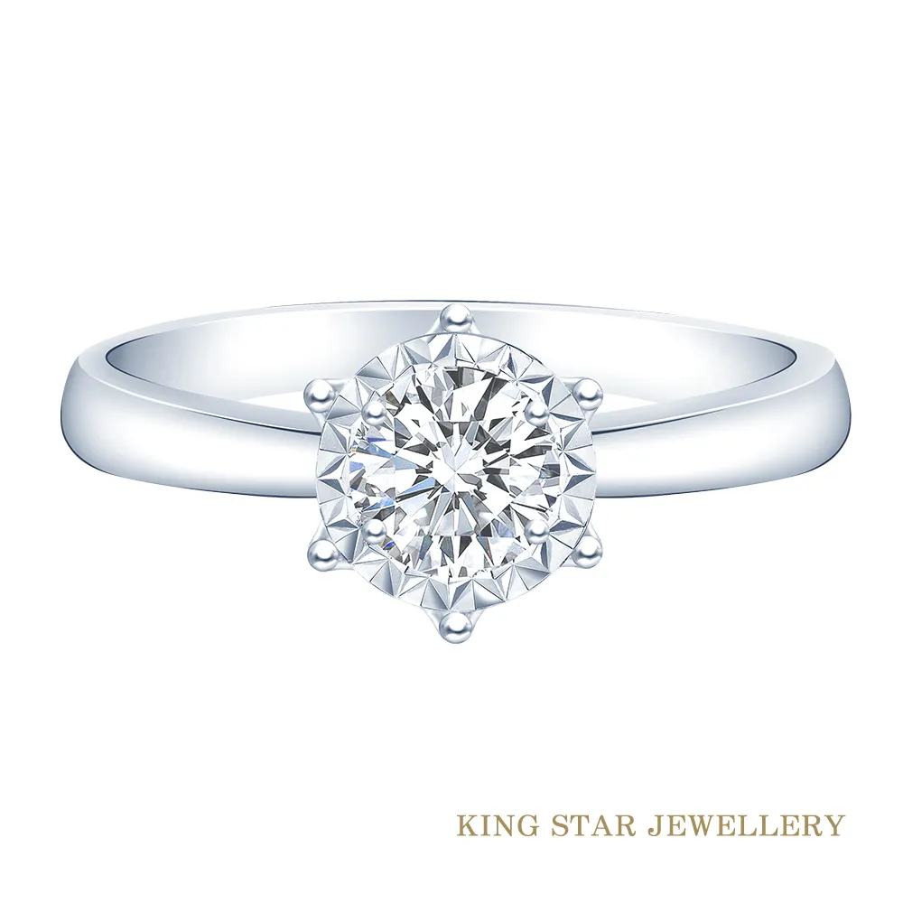 King Star 30分18K三色金鑽戒(最白D color / VS2 /3 Excellent極優) 歷史價格詳細信息