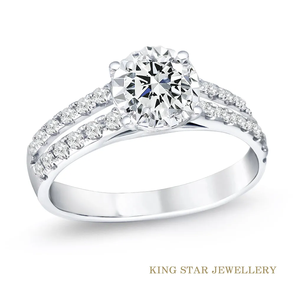 King Star 18K金愛心鑽石手鍊(總視覺效果100分) 歷史價格詳細信息