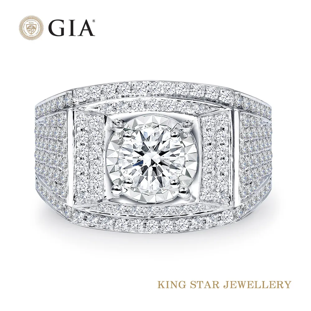 King Star GIA一克拉光芒18K金鑽石項鍊(最白D color 三克拉視覺效果) 歷史價格詳細信息