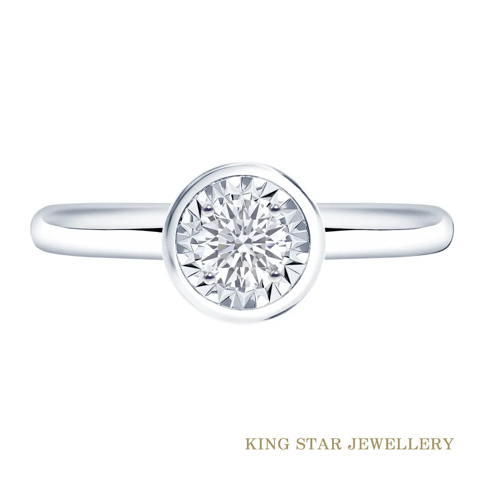 King Star 30分鑽石心情14K金戒指(最白D color / VS2 /3 Excellent極優) 歷史價格詳細信息