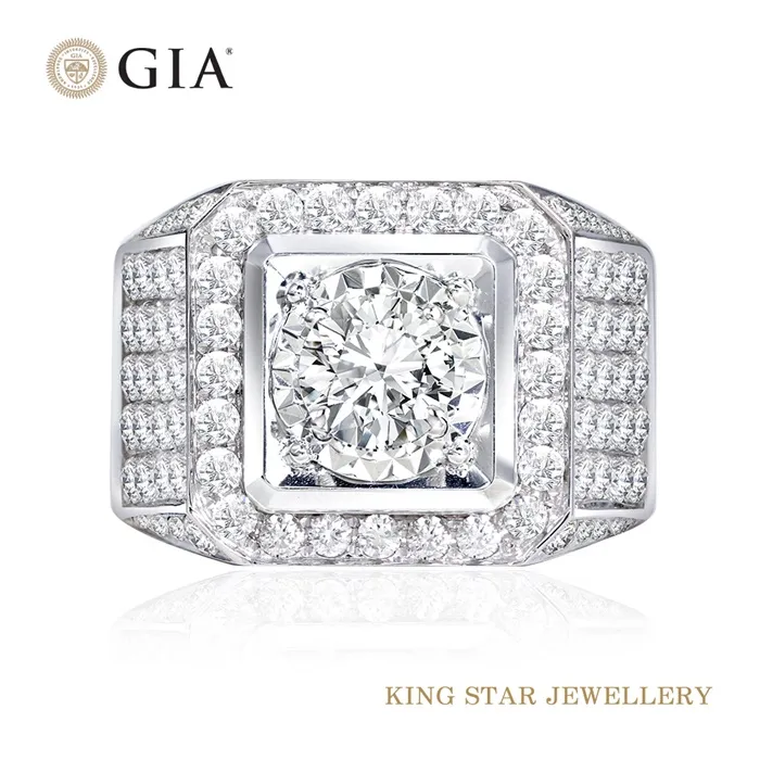 King Star GIA一克拉光芒18K金鑽石項鍊(最白D color 三克拉視覺效果) 歷史價格詳細信息