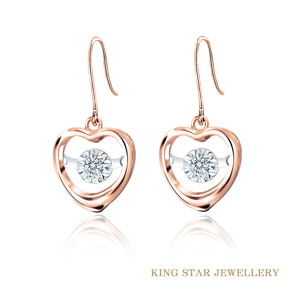 King Star 18K金愛心鑽石手鍊(總視覺效果100分) 歷史價格詳細信息