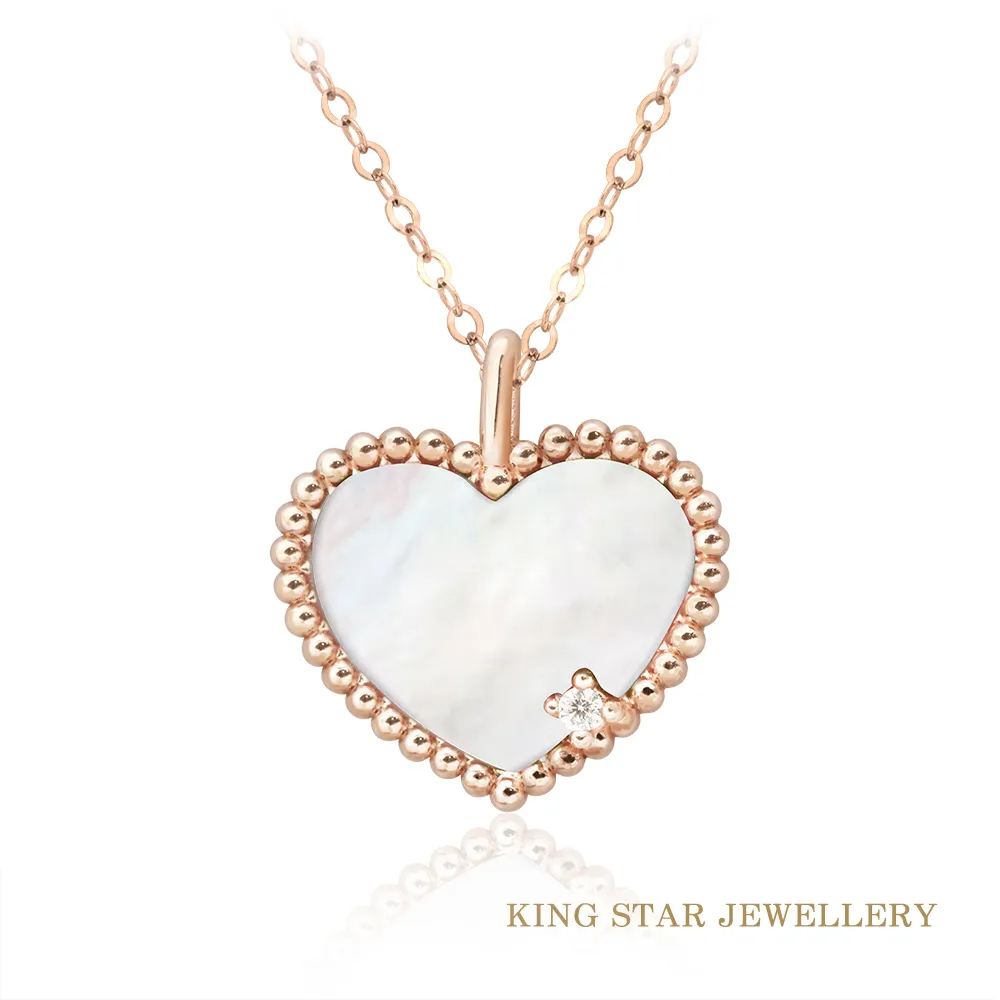 King Star 18K金愛心鑽石手鍊(總視覺效果100分) 歷史價格詳細信息