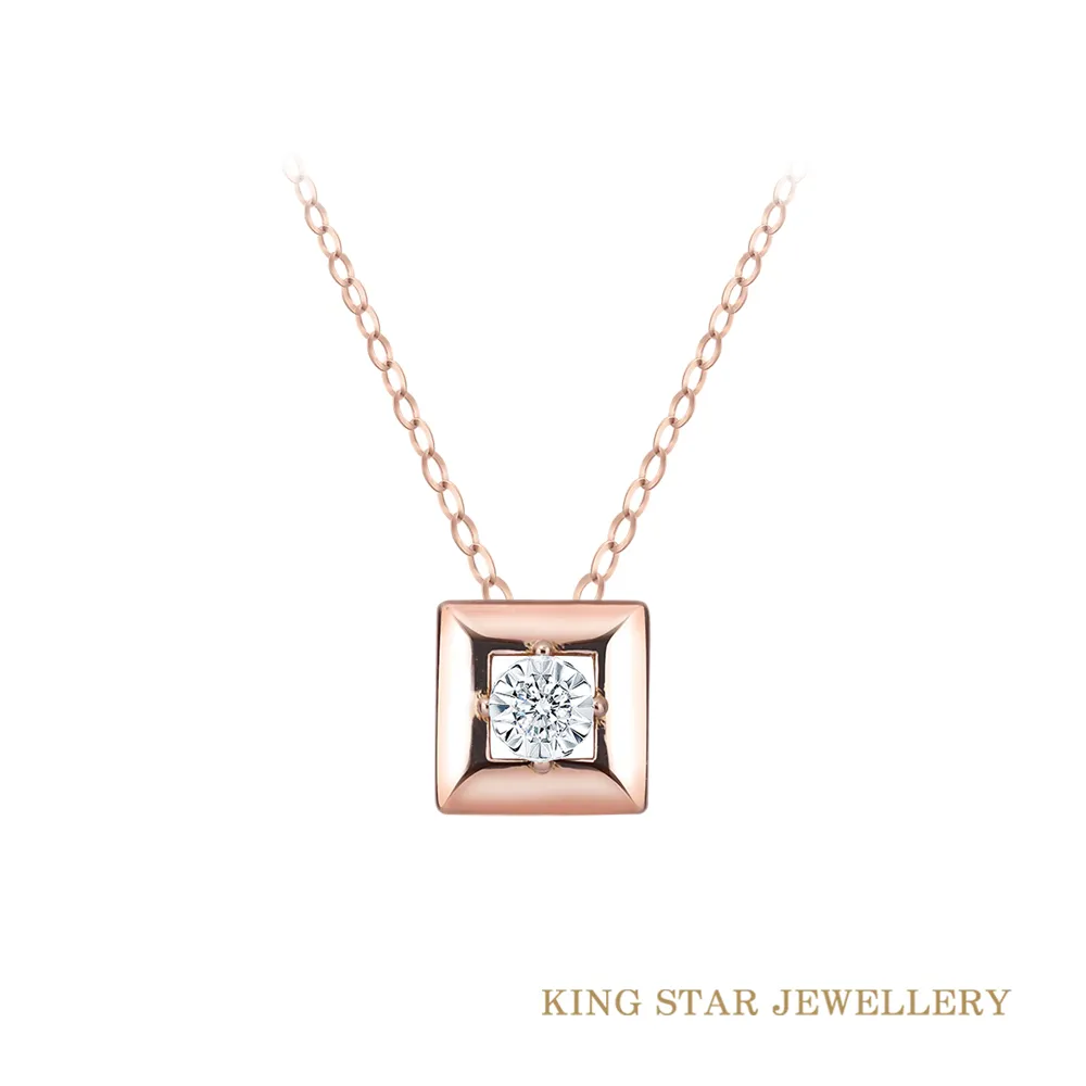 King Star 幾何遊戲 18K金鑽石手鍊任選(20分視覺效果) 歷史價格詳細信息