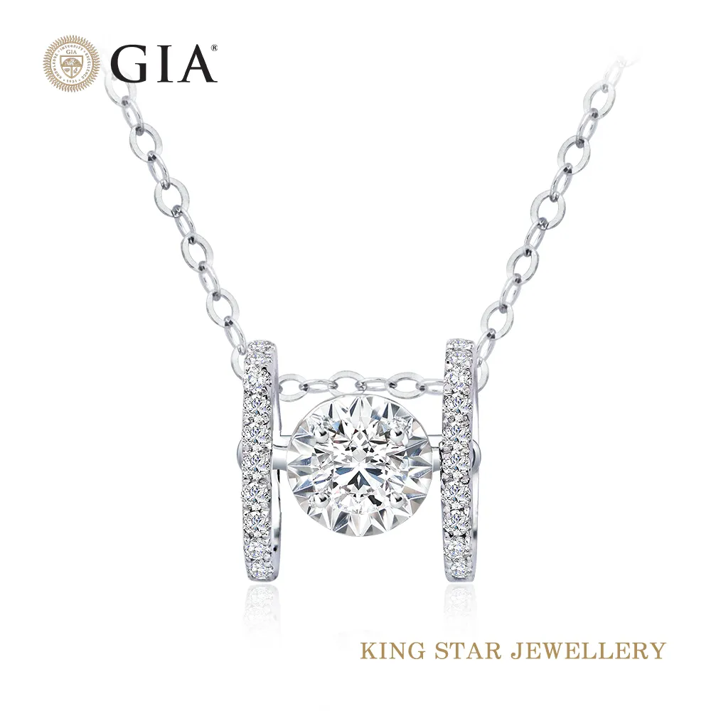 King Star GIA無螢光 30分 Dcolor 18K玫瑰金 天然鑽石 水滴套鍊(水滴型花式車工) 歷史價格詳細信息