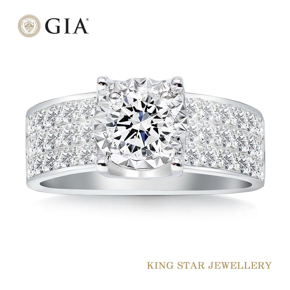 GIA一克拉鉑金台 排鑽設計鑽石男戒(最白D color /3 克拉視覺效果) 歷史價格詳細信息