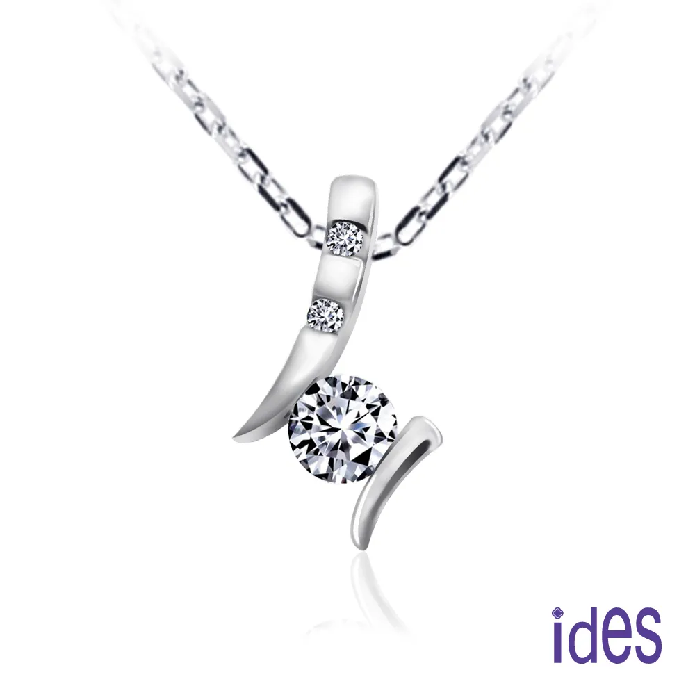 ides愛蒂思 精選30分E/VS2八心八箭完美車工鑽石項鍊/藏愛 歷史價格詳細信息