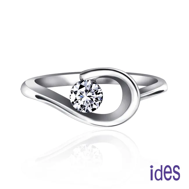ides愛蒂思 30分E/VS1八心八箭完美3EX車工鑽石戒指/求婚結婚戒/唯愛 歷史價格詳細信息