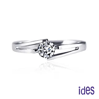 ides愛蒂思 精選30分E/VS1八心八箭極優EX車工鑽石戒指求婚結婚戒/花漾六爪 歷史價格詳細信息